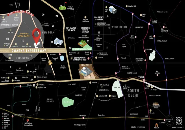 Smartworld One Dxp Location Map