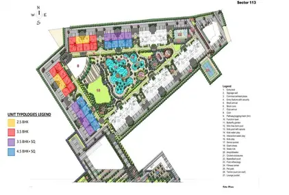 Smartworld One Dxp Sector 113 Gurugram Site Plan